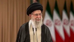 مراسم وداع با آیت‌الله علی خامنه‌ای در تهران پس از تأیید مرگ او