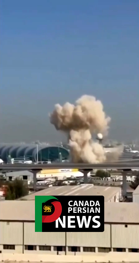 فیلن حمله سپاه پاسداران به فرودگاه بین‌المللی دبی پس از اظهارات مسعود پزشکیان درباره کاهش تنش با کشورهای منطقه